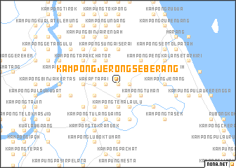 map of Kampong Jerong Seberang