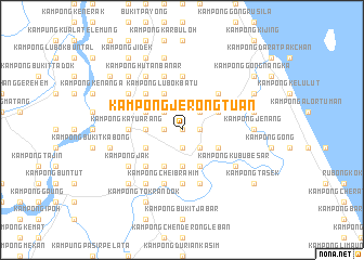 map of Kampong Jerong Tuan