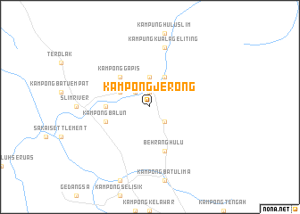 map of Kampong Jerong
