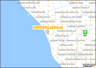 map of Kampong Jeruju
