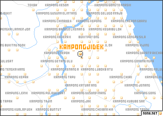 map of Kampong Jidek