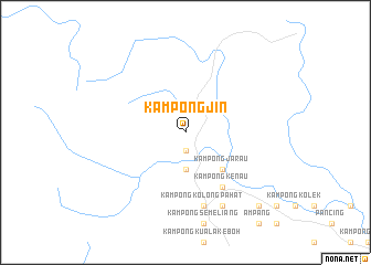 map of Kampong Jin