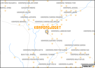 map of Kampong Joget
