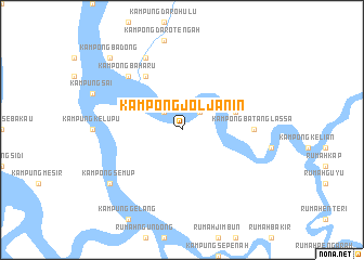 map of Kampong Joljanin