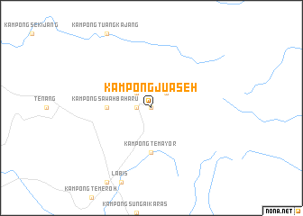 map of Kampong Juaseh