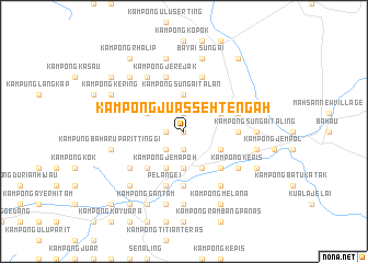 map of Kampong Juasseh Tengah