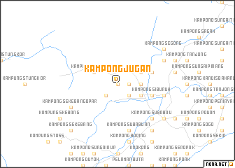 map of Kampong Jugan