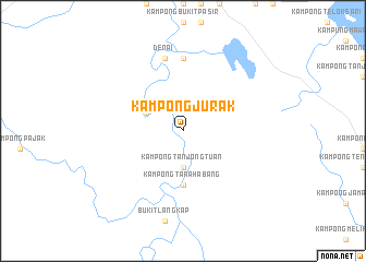 map of Kampong Jurak