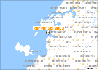 map of Kampong Kabagu