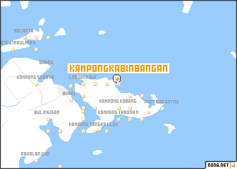 map of Kampong Kabinbangan