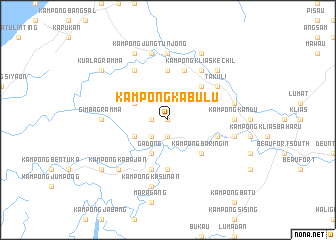 map of Kampong Kabulu