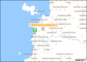 map of Kampong Kabusik