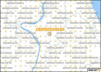 map of Kampong Kadok
