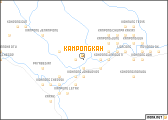 map of Kampong Kah