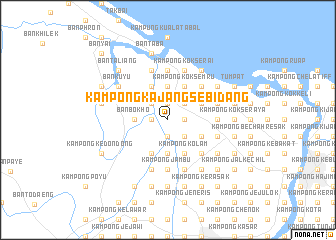 map of Kampong Kajang Sebidang