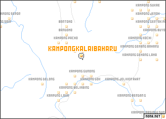 map of Kampong Kalai Baharu