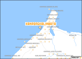map of Kampong Kalimbata
