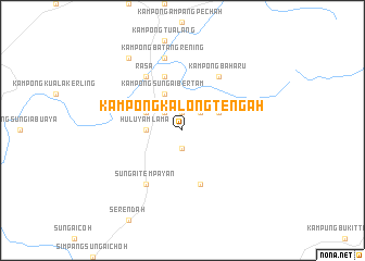 map of Kampong Kalong Tengah