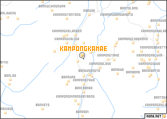 map of Kampong Kamae