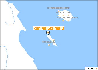 map of Kampong Kambau