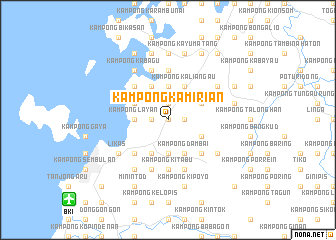 map of Kampong Kamirian