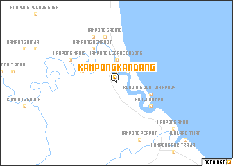 map of Kampong Kandang