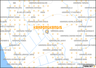 map of Kampong Kandis