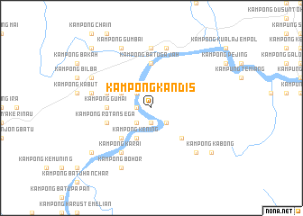 map of Kampong Kandis