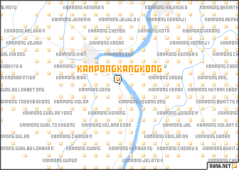 map of Kampong Kangkong