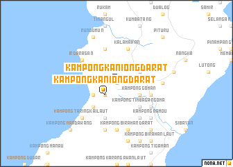 map of Kampong Kaniong Darat