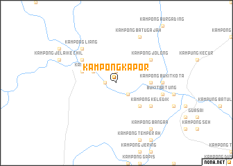 map of Kampong Kapor