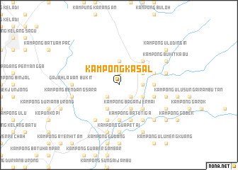 map of Kampong Kasal