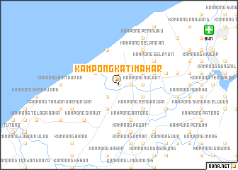 map of Kampong Katimahar