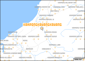 map of Kampong Kawang Kawang