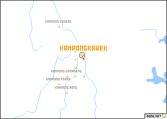 map of Kampong Kawek
