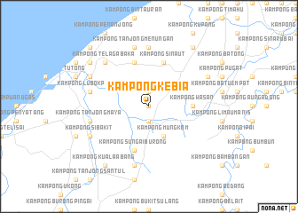 map of Kampong Kebia