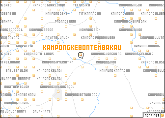 map of Kampong Kebon Tembakau