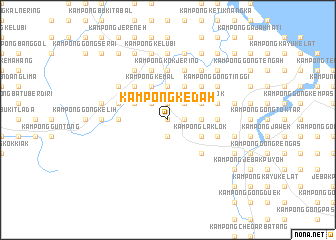 map of Kampong Kedah