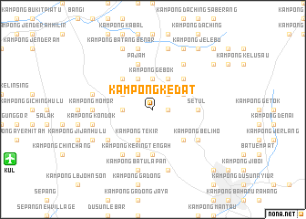 map of Kampong Kedat
