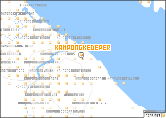 map of Kampong Kedeper