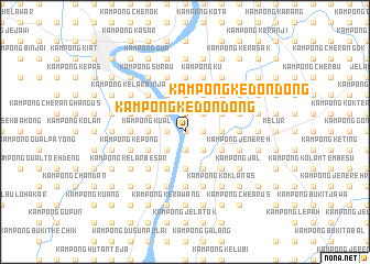map of Kampong Kedondong