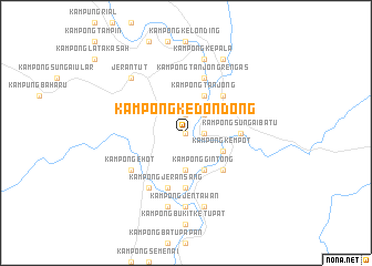 map of Kampong Kedondong