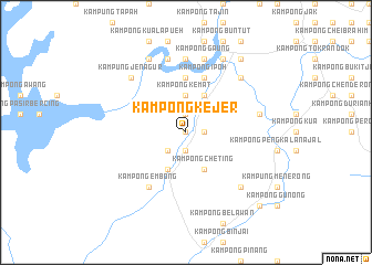 map of Kampong Kejer