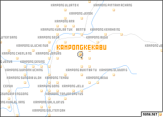map of Kampong Kekabu