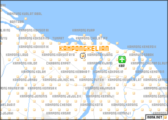 map of Kampong Kelian