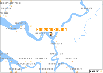 map of Kampong Kelian