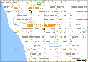 map of Kampong Kelompang