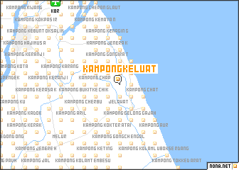 map of Kampong Keluat