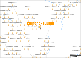 map of Kampong Kelusau