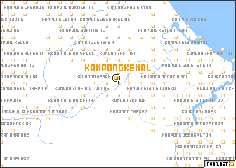map of Kampong Kemal